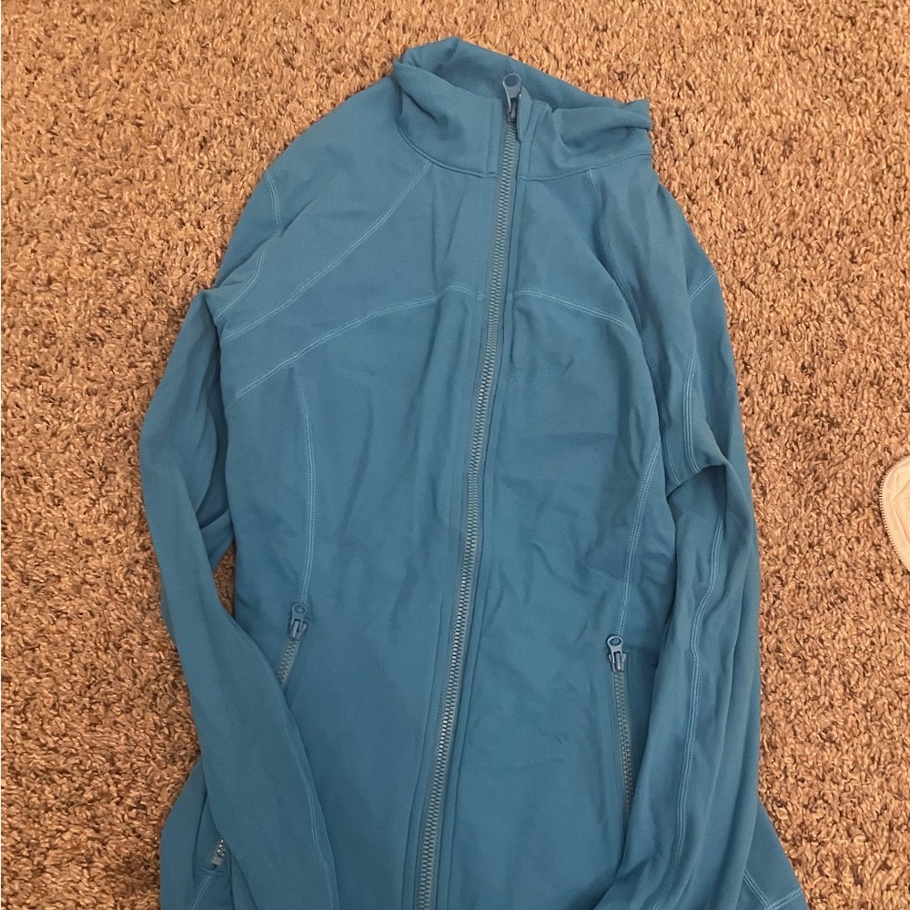 Fitted zip up jacket